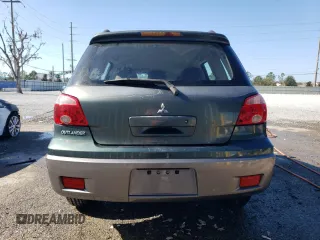2005 Mitsubishi Outlander LS with VIN JA4LX31F65U020745, listed as a Copart auction lot 86270664 with 76,633 mi miles and Salvage Title. Bid and sale history available at carsss.com. Image 6.