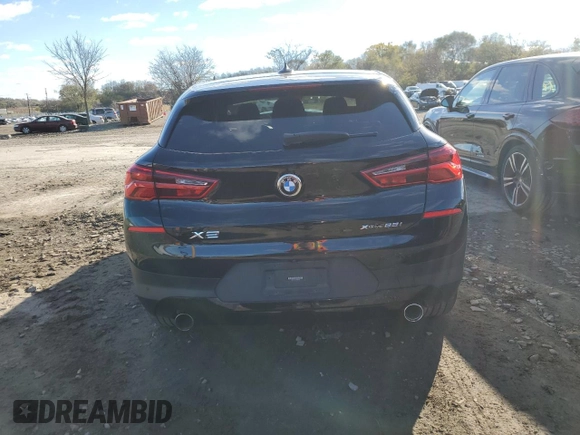 2019 BMW X2 xDrive28i with VIN WBXYJ5C51KEF83761, listed as a Copart auction lot 80027824 with 65,436 mi miles and Salvage Title. Bid and sale history available at carsss.com. Image 6.