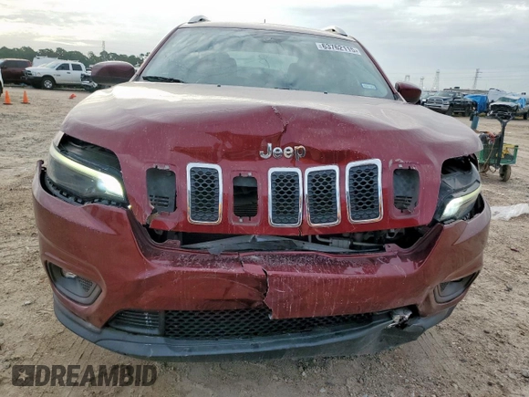2019 Jeep Cherokee Latitude Plus with VIN 1C4PJLLB8KD176655, listed as a Copart auction lot 63762115 with 111,973 mi miles and Salvage title. Bid and sale history available at DreamBid. Image 5.