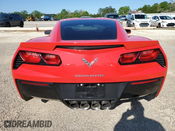 2014 Chevrolet Corvette Z51 2LT with VIN 1G1YJ2D74E5134595, listed as a Copart auction lot 52047495 with 41,061 mi miles and Non repairable. Bid and sale history available at DreamBid. Image 6.