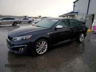 2014 Kia Optima SXL Turbo with VIN 5XXGR4A69EG286029, listed as a Copart auction lot 47866715 with 91,913 mi miles and Salvage Title. Bid and sale history available at carsss.com. Image 1.
