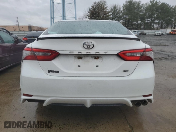 2019 Toyota Camry LE with VIN 4T1B11HK4KU715047, listed as a Copart auction lot 50161415 with 108,958 mi miles and Salvage Title. Bid and sale history available at carsss.com. Image 6.