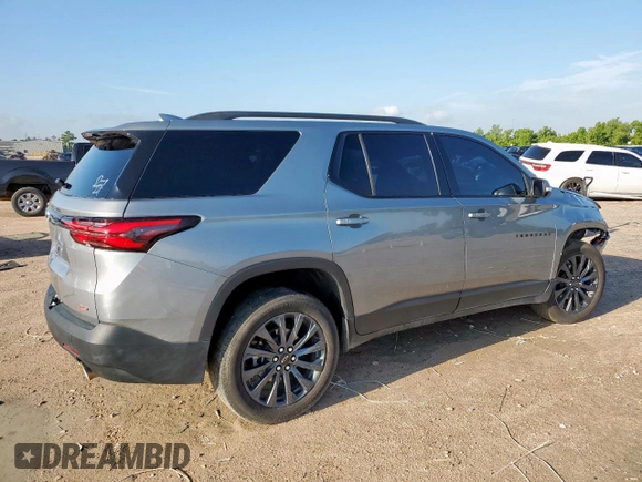 2023 Chevrolet Traverse RS с VIN 1GNERJKWXPJ284204, выставлен на аукционе Copart как лот 64809355 с пробегом 33 405 миль миль и Списание • Salvage title. История ставок и продаж доступна на DreamBid. Изображение 3.
