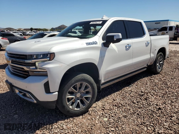2022 Chevrolet Silverado 1500 High Country with VIN 1GCUYHEL3NZ116548, listed as a Copart auction lot 49336275 with 96,955 mi miles and Salvage Title. Bid and sale history available at DreamBid. Image 1.