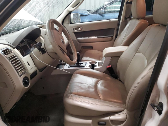 2009 Mercury Mariner Premier with VIN 4M2CU97749KJ15561, listed as a Copart auction lot 86042054 with 153,073 mi miles and Salvage Title. Bid and sale history available at carsss.com. Image 7.