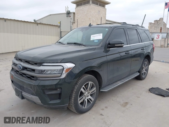 2023 Ford Expedition XLT with VIN 1FMJU1H85PEA53844, listed as a IAAI auction lot 41622752 with 54,178 mi miles. Bid and sale history available at carsss.com. Image 17.