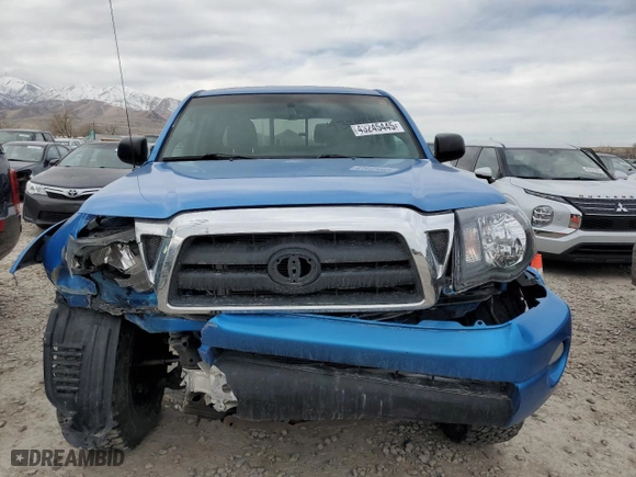 2009 Toyota Tacoma with VIN 3TMLU42NX9M026200, listed as a Copart auction lot 43245445 with 103,140 mi miles and Salvage Title. Bid and sale history available at carsss.com. Image 5.