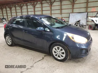 2013 Kia Rio LX with VIN KNADM5A33D6808385, listed as a Copart auction lot 53252465 with 247,651 mi miles and Clean Title. Bid and sale history available at carsss.com. Image 4.