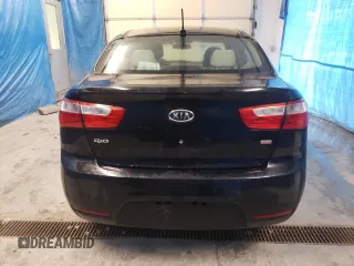 2013 Kia Rio LX with VIN KNADM4A31D6127488, listed as a Copart auction lot 51660205 with 77,357 mi miles and Salvage Title. Bid and sale history available at carsss.com. Image 6.