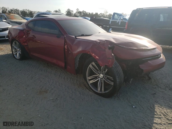 2018 Chevrolet Camaro 2LT with VIN 1G1FD1RS6J0183262, listed as a Copart auction lot 73344974 with 0 mi miles and Salvage Title. Bid and sale history available at carsss.com. Image 4.