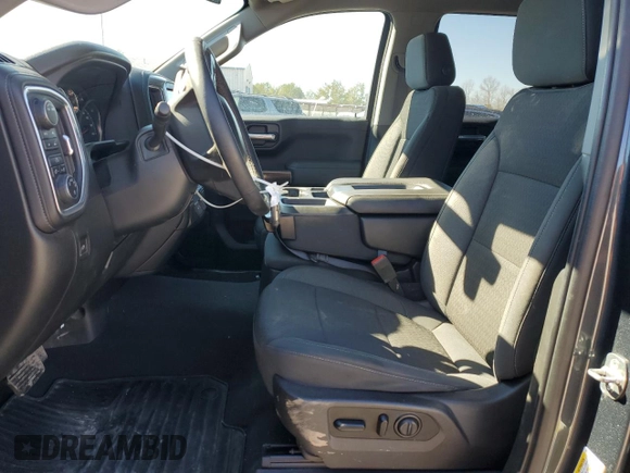 2021 Chevrolet Silverado 1500 LT with VIN 1GCUYDED6MZ317425, listed as a Copart auction lot 42543185 with 117,969 mi miles and Salvage Title. Bid and sale history available at carsss.com. Image 7.