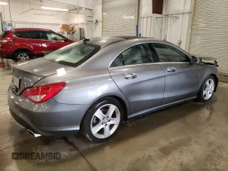 2015 Mercedes-Benz CLA 250 with VIN WDDSJ4GBXFN263344, listed as a Copart auction lot 49533754 with 92,601 mi miles and . Bid and sale history available at DreamBid. Image 3.
