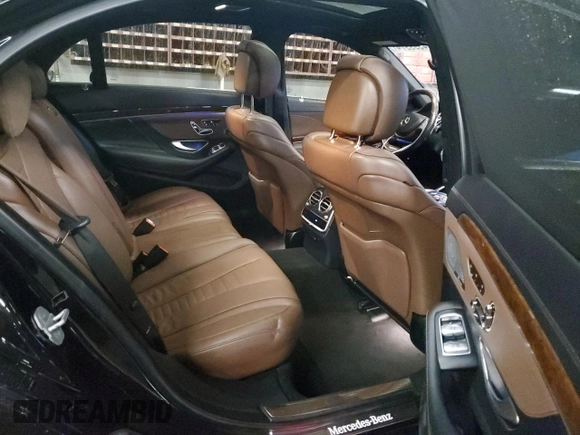 2017 Mercedes-Benz S 550 with VIN WDDUG8FB9HA312320, listed as a Copart auction lot 84599974 with 108,871 mi miles and Salvage Title. Bid and sale history available at carsss.com. Image 10.
