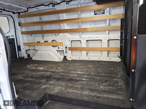 2023 Ford Transit Cargo with VIN 1FTBR1Y86PKA17978, listed as a Copart auction lot 77180324 with 20,173 mi miles and Clean Title. Bid and sale history available at DreamBid. Image 11.