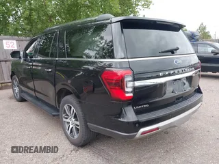 2024 Ford Expedition Max Limited с VIN 1FMJK2A83REA47162, выставлен на аукционе IAAI как лот 42416938 с пробегом 46 252 миль миль и . История ставок и продаж доступна на DreamBid. Изображение 3.