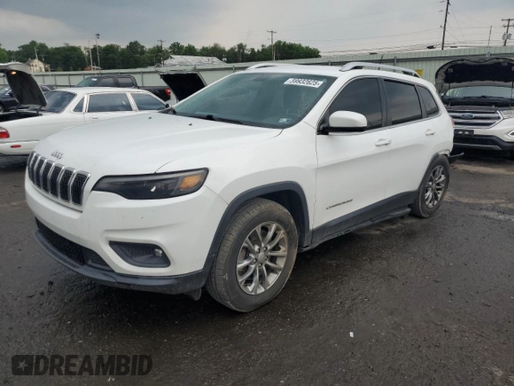 2019 Jeep Cherokee Altitude z VIN 1C4PJMLX6KD415525, wystawiony jako Copart lot #59932625 z przebiegiem 94 267 mil mil oraz Szkoda całkowita • Salvage title. Historia ofert i sprzedaży dostępna na DreamBid. Obrazek 1.
