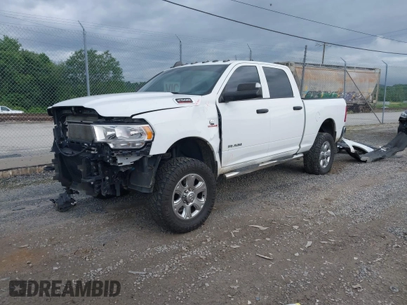 2022 Ram 2500 Tradesman with VIN 3C6UR5CL9NG126846, listed as a IAAI auction lot 42395508 with 54,602 mi miles and . Bid and sale history available at DreamBid. Image 2.