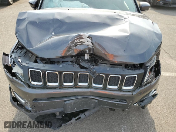 2019 Jeep Compass Limited z VIN 3C4NJDCB7KT766515, wystawiony jako Copart lot #58787435 z przebiegiem 88 243 mil mil oraz Szkoda całkowita • Salvage title. Historia ofert i sprzedaży dostępna na DreamBid. Obrazek 12.
