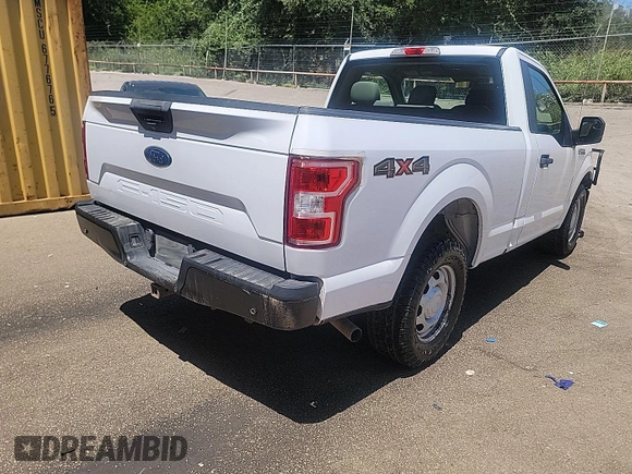2018 Ford F-150 XL with VIN 1FTMF1EB8JKF43215, listed as a IAAI auction lot 42835300 with 126,575 mi miles and . Bid and sale history available at DreamBid. Image 5.
