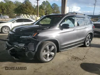2021 Honda Passport Touring z VIN 5FNYF7H97MB012926, wystawiony jako Copart lot #79346014 z przebiegiem 59 096 mil mil oraz Szkoda całkowita • Salvage title. Historia ofert i sprzedaży dostępna na DreamBid. Obrazek 1.