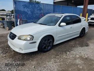 2001 Nissan Maxima GXE z VIN JN1CA31DX1T609659, wystawiony jako Copart lot #68002774 z przebiegiem 145 241 mil mil oraz Szkoda całkowita • Salvage title. Historia ofert i sprzedaży dostępna na DreamBid. Obrazek 1.