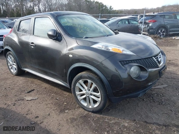 2013 Nissan Juke SL with VIN JN8AF5MV9DT215374, listed as a IAAI auction lot 41636963 with 999,999 mi miles. Bid and sale history available at carsss.com. Image 1.