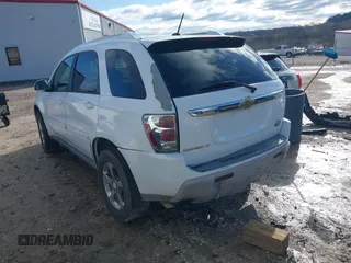 2007 Chevrolet Equinox LT with VIN 2CNDL73F676081147, listed as a IAAI auction lot 41712197 with 204,029 mi miles. Bid and sale history available at carsss.com. Image 3.