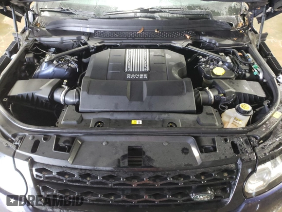 2014 Land Rover Range Rover Sport Supercharged with VIN SALWR2TF2EA379458, listed as a Copart auction lot 88543045 with 88,714 mi miles and Salvage title. Bid and sale history available at DreamBid. Image 11.