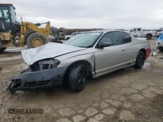 2007 Chevrolet Monte Carlo LT with VIN 2G1WK15K879366768, listed as a Copart auction lot 83353174 with Not provided miles and Salvage title. Bid and sale history available at DreamBid. Image 1.