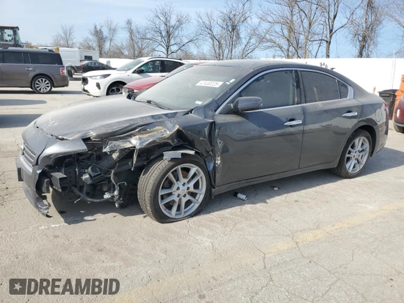 2011 Nissan Maxima SV with VIN 1N4AA5AP3BC806657, listed as a Copart auction lot 47430225 with 159,474 mi miles and Salvage Title. Bid and sale history available at DreamBid. Image 1.