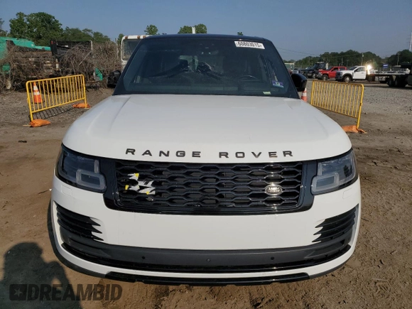 2020 Land Rover Range Rover P525 HSE with VIN SALGS2SEXLA578157, listed as a Copart auction lot 60803015 with 79,716 mi miles and Salvage title. Bid and sale history available at DreamBid. Image 5.