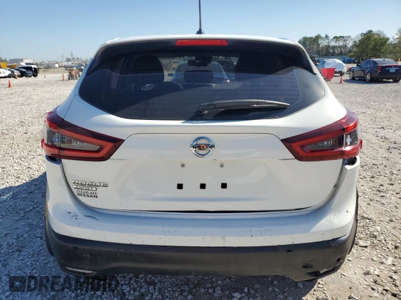 2020 Nissan Rogue Sport SV with VIN JN1BJ1CV2LW276705, listed as a Copart auction lot 48469905 with 58,287 mi miles and Clean Title. Bid and sale history available at carsss.com. Image 6.
