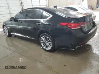 2015 Hyundai Genesis 3.8L with VIN KMHGN4JEXFU086268, listed as a Copart auction lot 53620125 with 111,138 mi miles and Salvage Title. Bid and sale history available at carsss.com. Image 2.