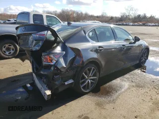 2018 Lexus GS with VIN JTHCZ1BL4JA009407, listed as a Copart auction lot 80096754 with 147,858 mi miles and Salvage Title. Bid and sale history available at carsss.com. Image 3.