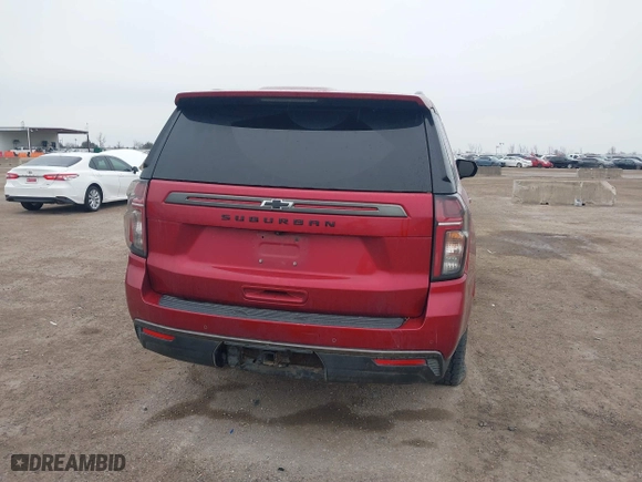 2022 Chevrolet Suburban Z71 with VIN 1GNSKDKD8NR301037, listed as a IAAI auction lot 41606859 with 101,854 mi miles. Bid and sale history available at carsss.com. Image 17.