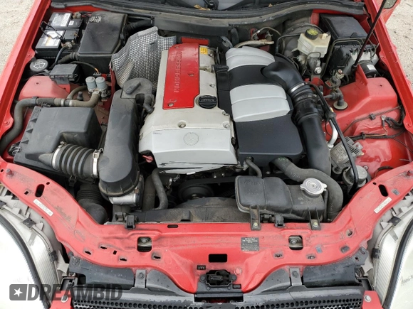 2001 Mercedes-Benz SLK 230 Kompressor с VIN WDBKK49F31F222806, выставлен на аукционе Copart как лот 58704015 с пробегом 128 695 миль миль и Списание • Salvage title. История ставок и продаж доступна на DreamBid. Изображение 11.