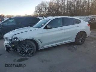 2019 BMW X4 M40i z VIN 5UXUJ5C55KLJ64105, wystawiony jako Copart lot #87162014 z przebiegiem 92 946 mil mil oraz Szkody całkowita. Historia ofert i sprzedaży dostępna na DreamBid. Obrazek 1.