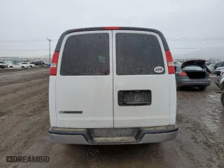 2017 Chevrolet Express Passenger LT with VIN 1GAZGPFF7H1225215, listed as a Copart auction lot 47135935 with 161,084 mi miles and Salvage Title. Bid and sale history available at carsss.com. Image 6.
