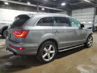 2015 Audi Q7 3.0T S line Prestige with VIN WA1DGAFE0FD025644, listed as a Copart auction lot 47640805 with 105,644 mi miles and Salvage Title. Bid and sale history available at carsss.com. Image 3.