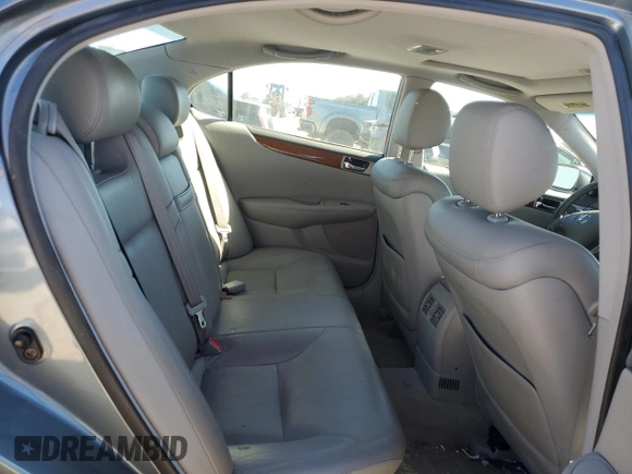 2005 Lexus ES 330 with VIN JTHBA30G055079618, listed as a Copart auction lot 46855205 with 80,313 mi miles and Salvage Title. Bid and sale history available at carsss.com. Image 10.