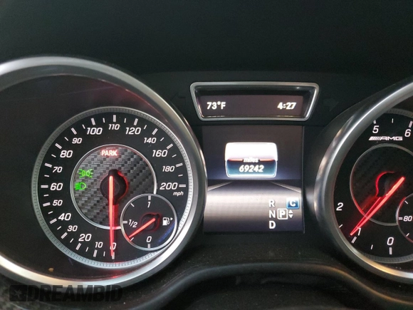 2017 Mercedes-Benz GLS with VIN 4JGDF7FE0HA789862, listed as a Copart auction lot 78860534 with 69,242 mi miles and Salvage Title. Bid and sale history available at carsss.com. Image 9.