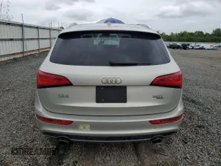 2014 Audi Q5 Premium Plus with VIN WA1DGAFP0EA005265, listed as a Copart auction lot 56697635 with 104,632 mi miles and Salvage title. Bid and sale history available at DreamBid. Image 6.