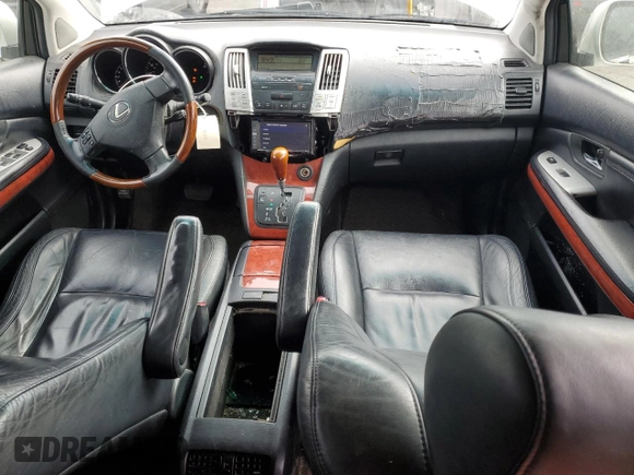 2005 Lexus RX 330 with VIN JTJGA31U350056761, listed as a Copart auction lot 75953634 with 181,475 mi miles and Salvage Title. Bid and sale history available at carsss.com. Image 8.