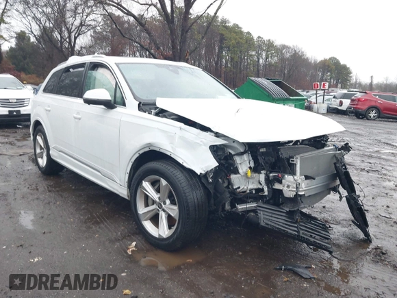 2023 Audi Q7 Premium with VIN WA1ACBF72PD009565, listed as a IAAI auction lot 41022701 with 20,558 mi miles and . Bid and sale history available at DreamBid. Image 6.