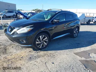 2015 Nissan Murano SL with VIN 5N1AZ2MG3FN278847, listed as a IAAI auction lot 41087917 with 133,080 mi miles. Bid and sale history available at carsss.com. Image 16.