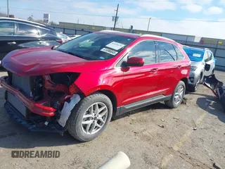 2024 Ford Edge SEL with VIN 2FMPK4J96RBA54214, listed as a IAAI auction lot 41622470 with 15,950 mi miles. Bid and sale history available at carsss.com. Image 18.