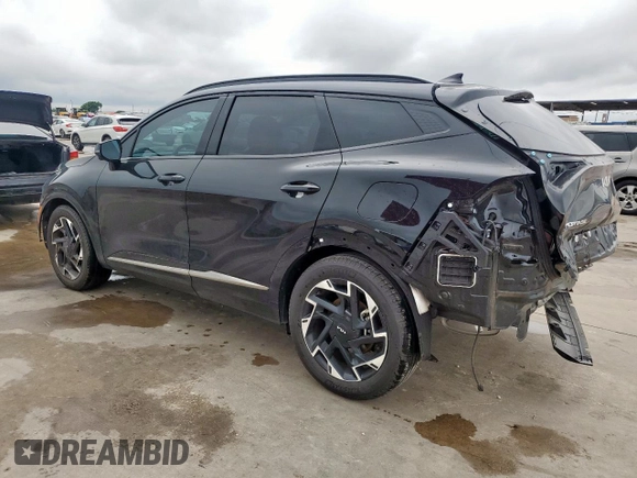 2024 Kia Sportage SX-Prestige with VIN 5XYK53DFXRG206007, listed as a Copart auction lot 60533105 with 6,973 mi miles and Salvage title. Bid and sale history available at DreamBid. Image 2.