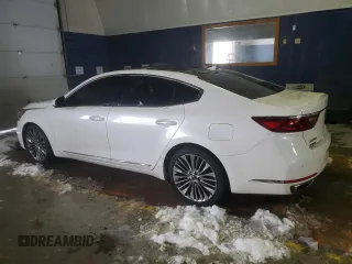 2018 Kia Cadenza Premium with VIN KNALC4J10J5096264, listed as a Copart auction lot 86757694 with 87,990 mi miles and Salvage Title. Bid and sale history available at carsss.com. Image 2.