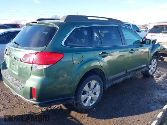 2010 Subaru Outback Premium with VIN 4S4BRCEC2A3332231, listed as a IAAI auction lot 41618499 with 203,148 mi miles and . Bid and sale history available at DreamBid. Image 4.