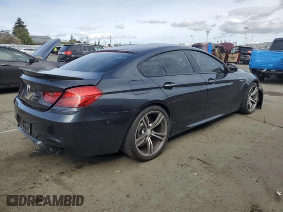 2014 BMW M6 with VIN WBS6C9C56ED467395, listed as a Copart auction lot 45427405 with 91,506 mi miles and Salvage title. Bid and sale history available at DreamBid. Image 3.